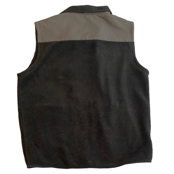 Toad&Co Men’s Brickland Full Zip Fleece Vest, Black and Gray Size L - Picture 2 of 7